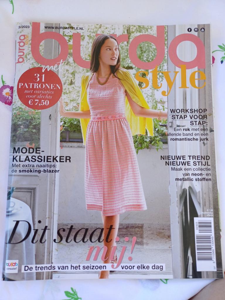 Burda style naaien patronen lente zomer, Ophalen of Verzenden, Zo goed als nieuw, Vrouw, Burda