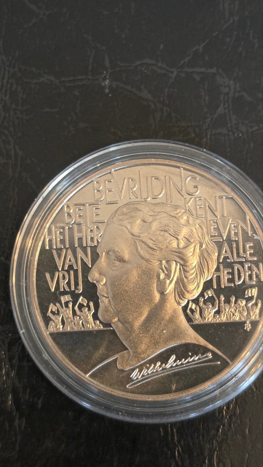 10 ECU munt Koningin Beatrix 1995 Bevrijding, Koningin Beatrix, Zilver, Losse munt, Overige waardes