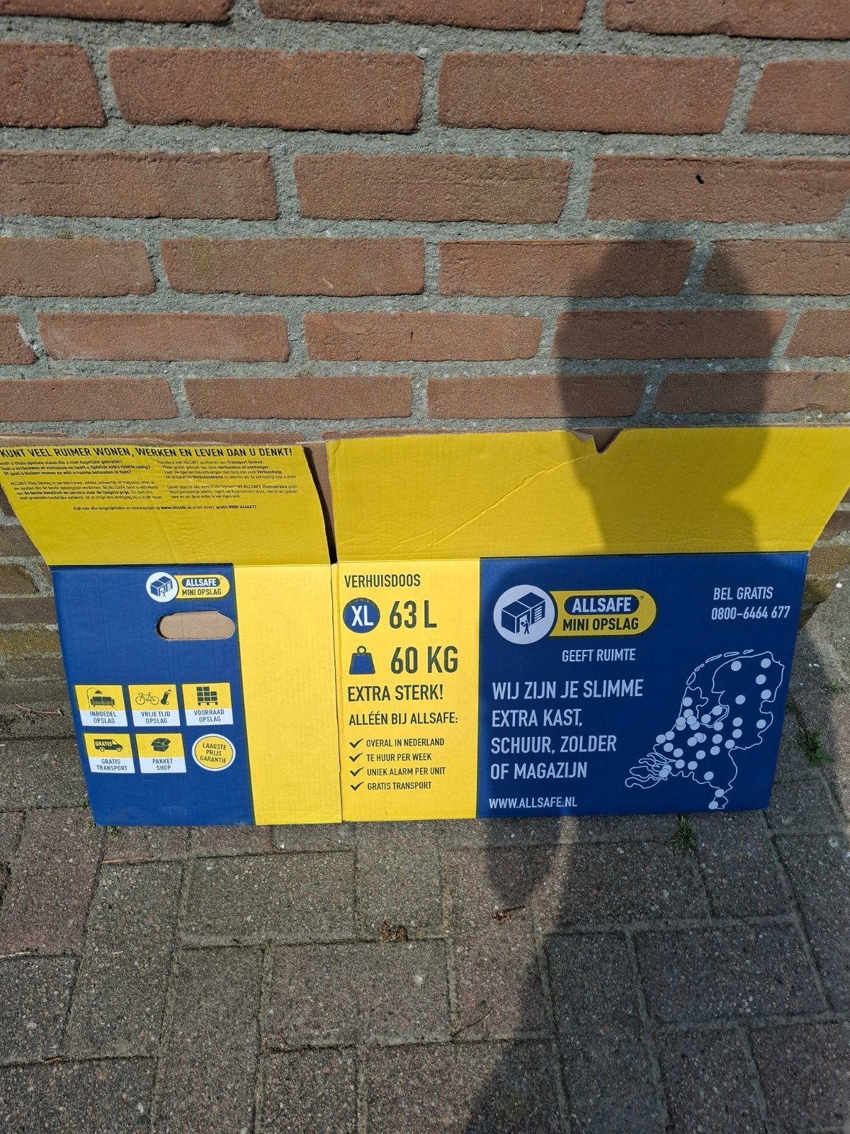12 verhuisdozen, Doos, 40 tot 60 cm, 50 tot 75 cm, Ophalen of Verzenden