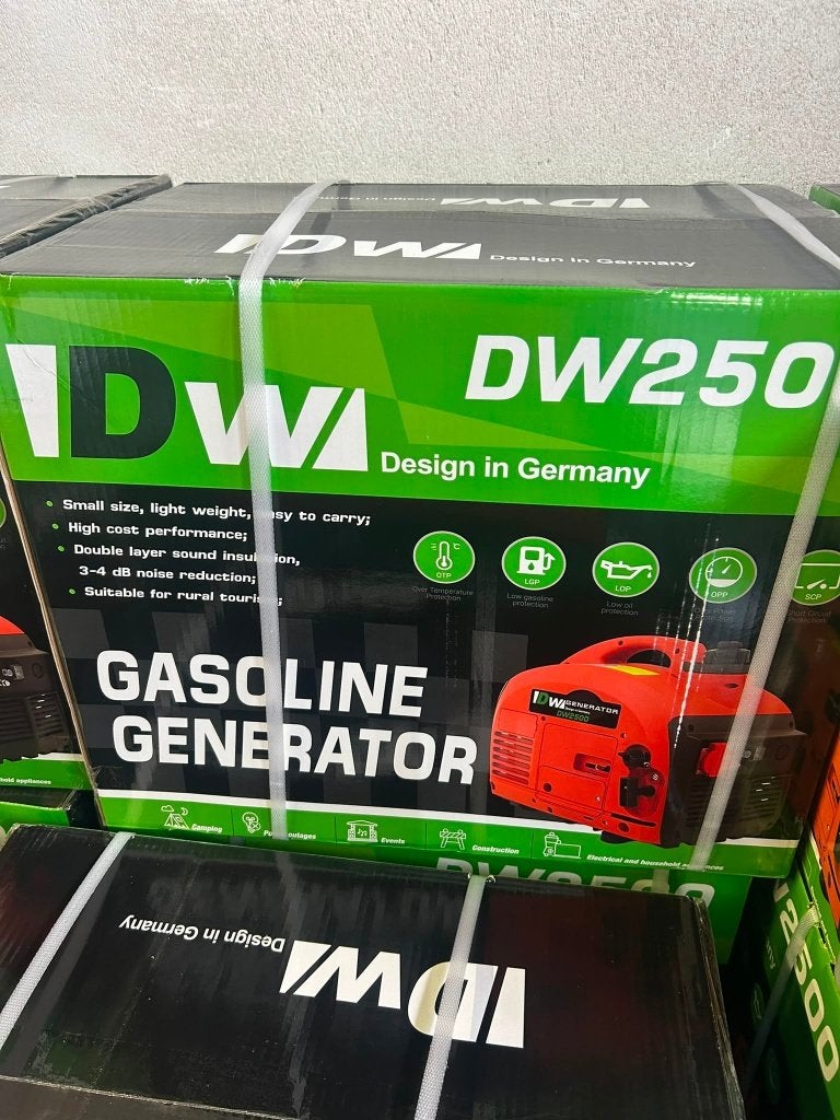 Gloednieuwe camping aggegraat