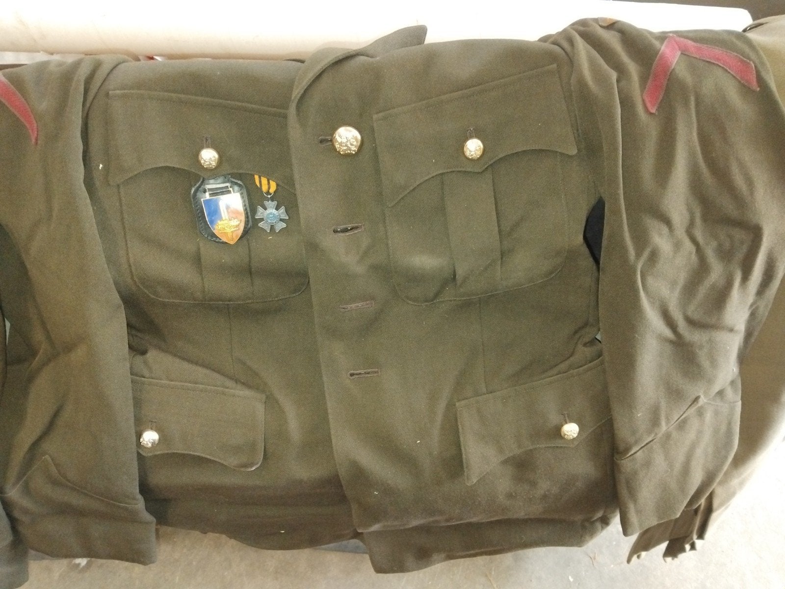 legerkleding, Ophalen, Landmacht, Nederland