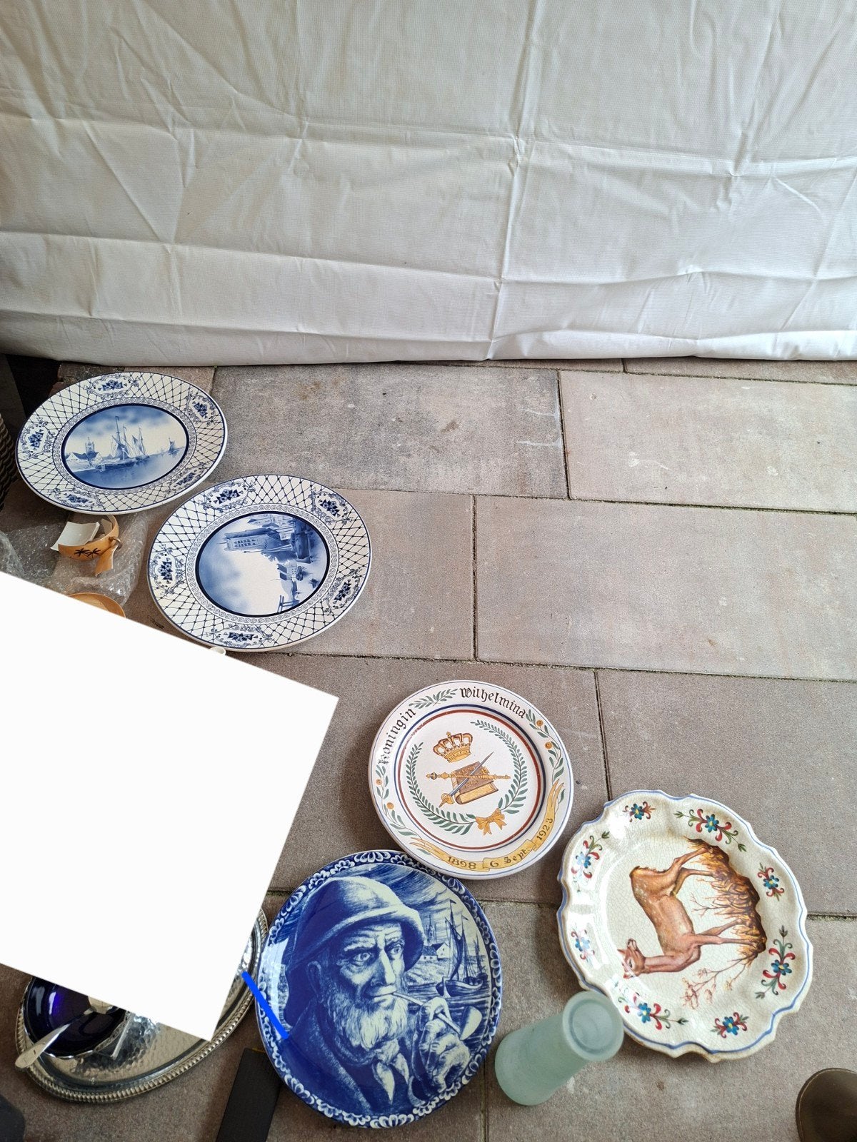 Diverse decoratieve borden - Vintage collectie, Ophalen