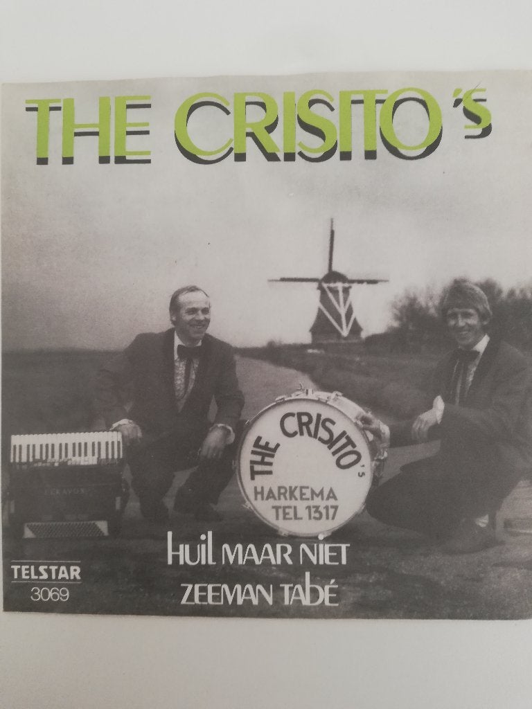 THE CRISITO'S   ---   HUIL MAAR NIET  --, Ophalen of Verzenden, Zo goed als nieuw, Overige formaten, Levenslied of Smartlap