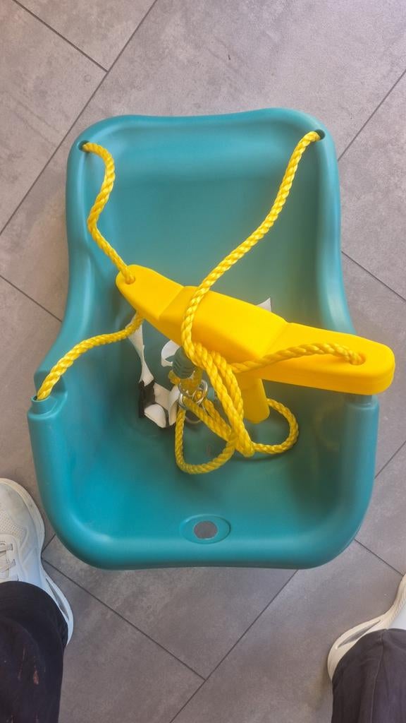 Baby schommelstoel (let op mist 1 touw), Ophalen of Verzenden, Zo goed als nieuw, Schommel