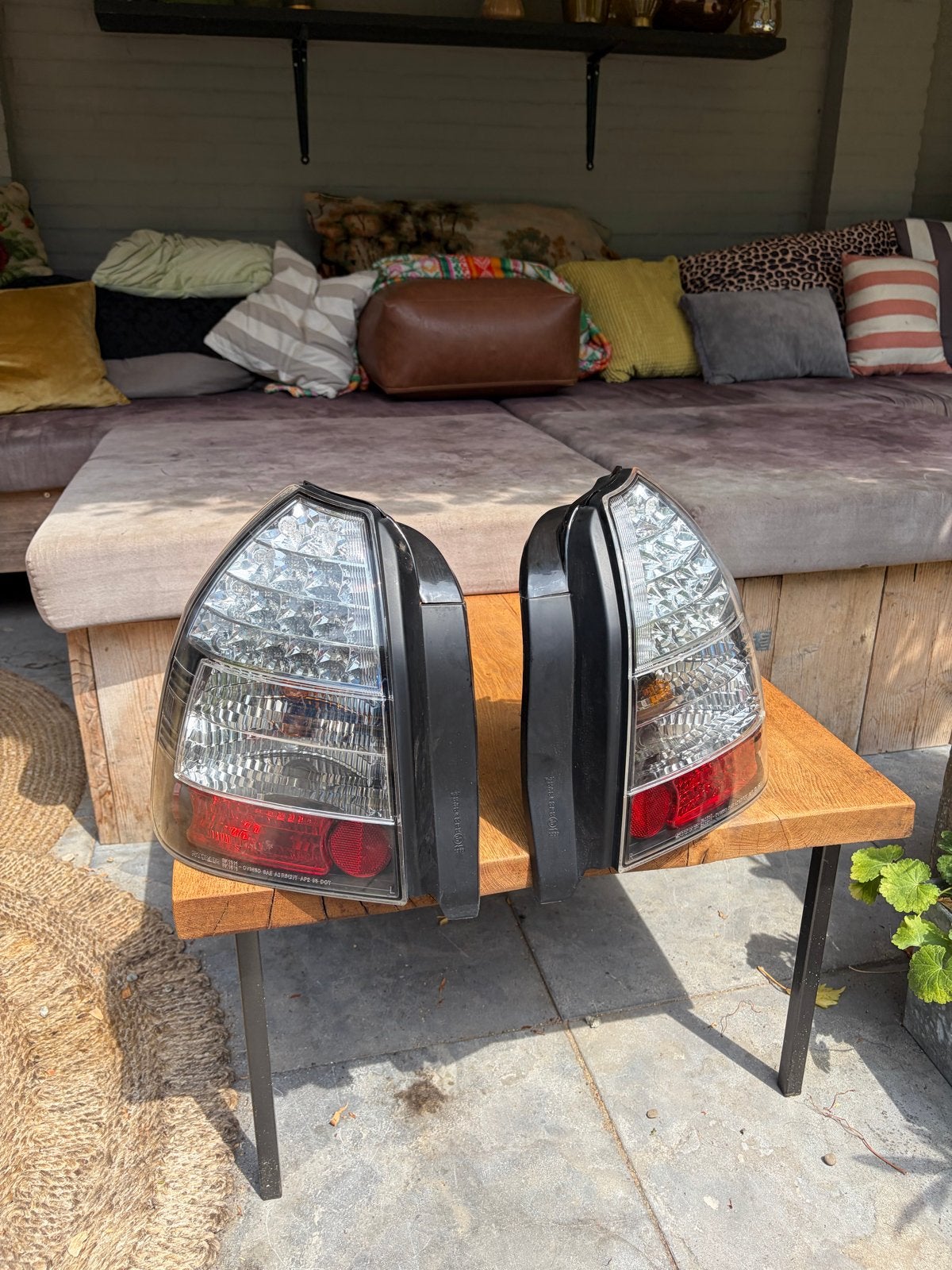 Honda Civic EK3 Custom Achterlichten - Zo goed als nieuw, Auto-onderdelen, Verlichting, Ophalen, Nieuw, Honda