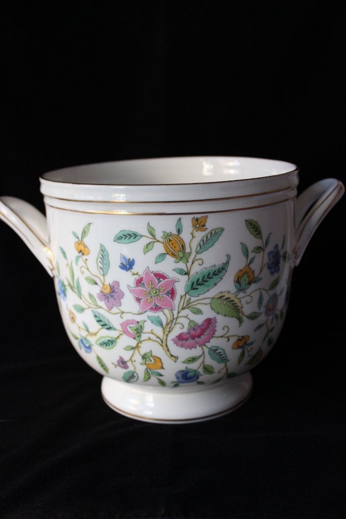 Vintage Minton Engeland Haddon Hall groot bloempot, Ophalen of Verzenden