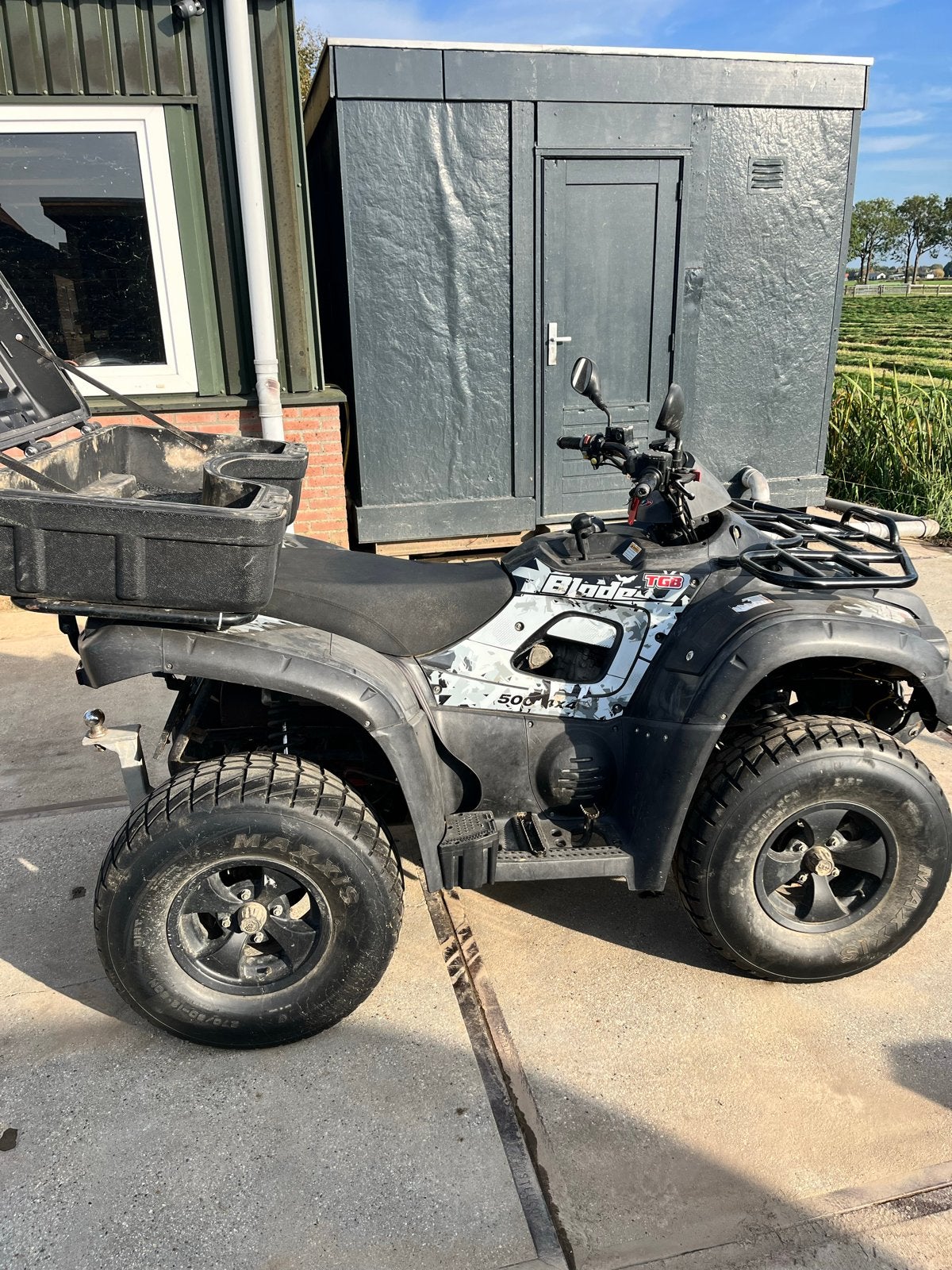 TGB Blade 500 4x4 Quad met lier en opbergkoffer, Gebruikt, Ophalen, Overige merken