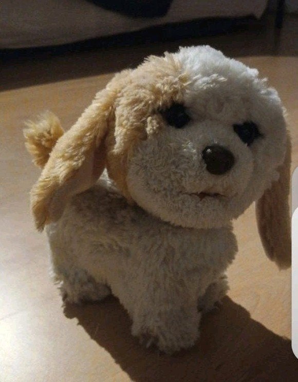 hondje kan blaffen op batterjjen, Overige merken, Met geluid, Zo goed als nieuw, Klein (minder dan 20 cm)