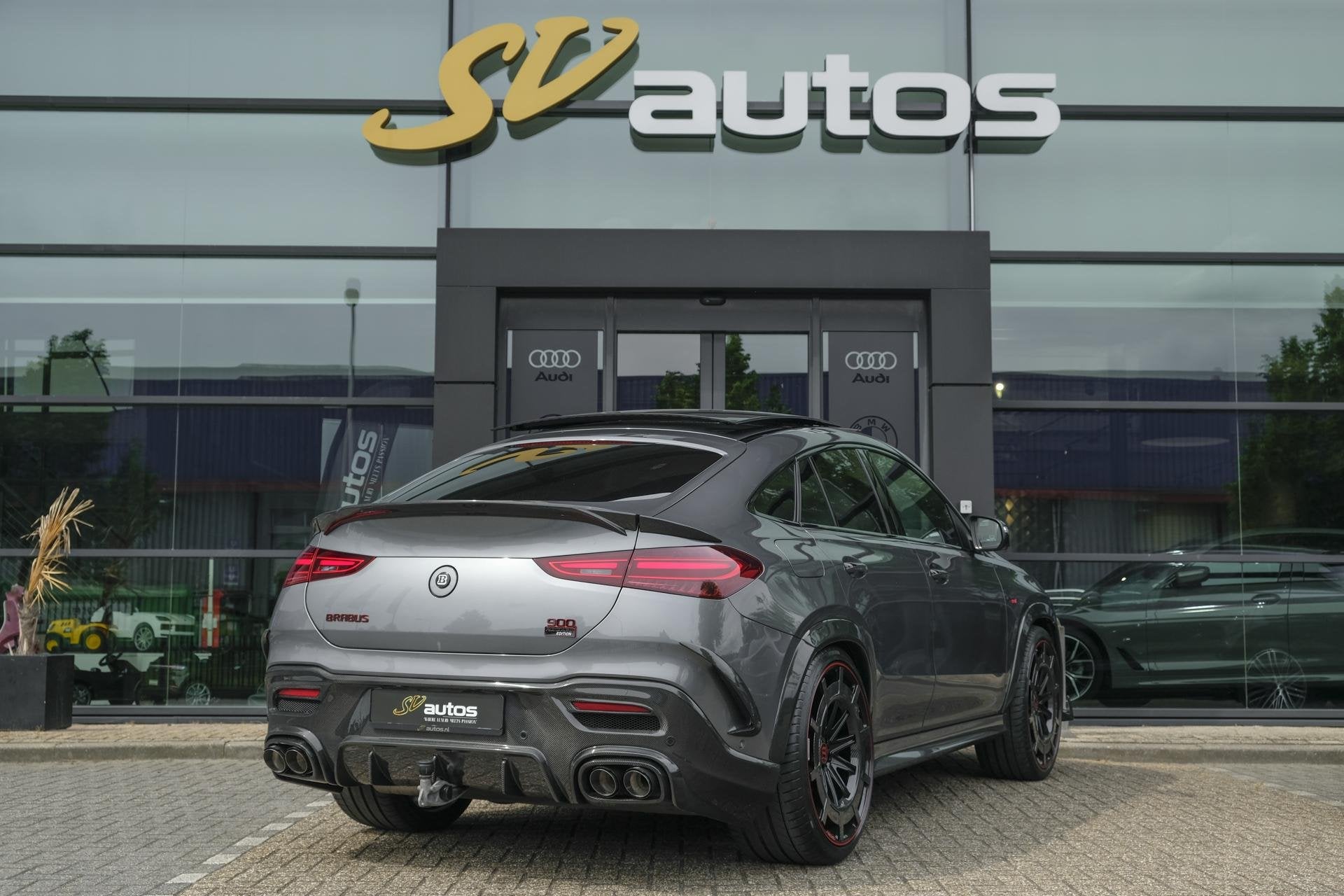 Mercedes-Benz GLE-klasse Coupé GLE450d AMG 390pk Brabus Roc, Auto's, 390 pk, Verblindingsvrij grootlicht, Leder, Bedrijf