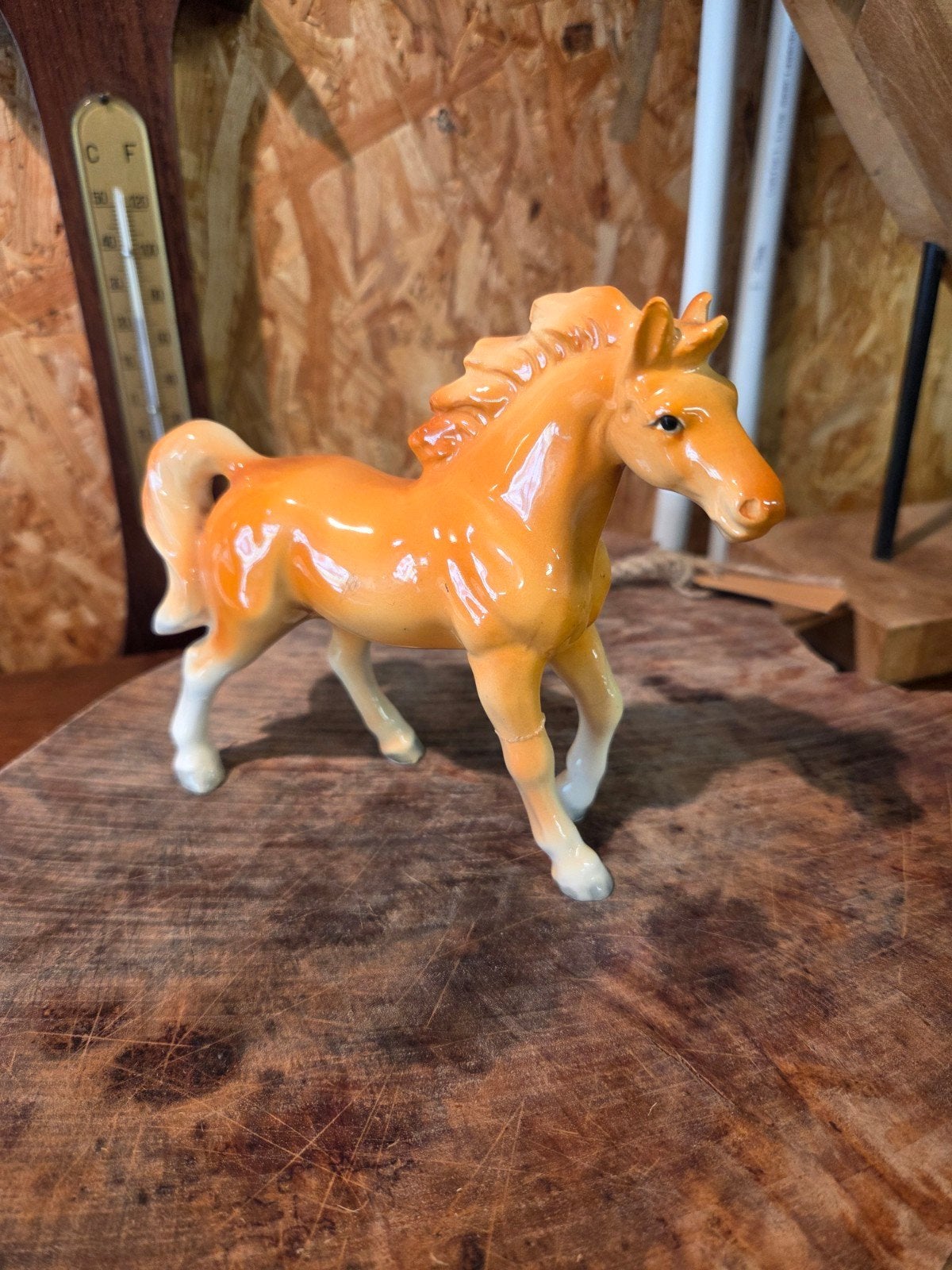 vintage porselein paardje, paard, Ophalen
