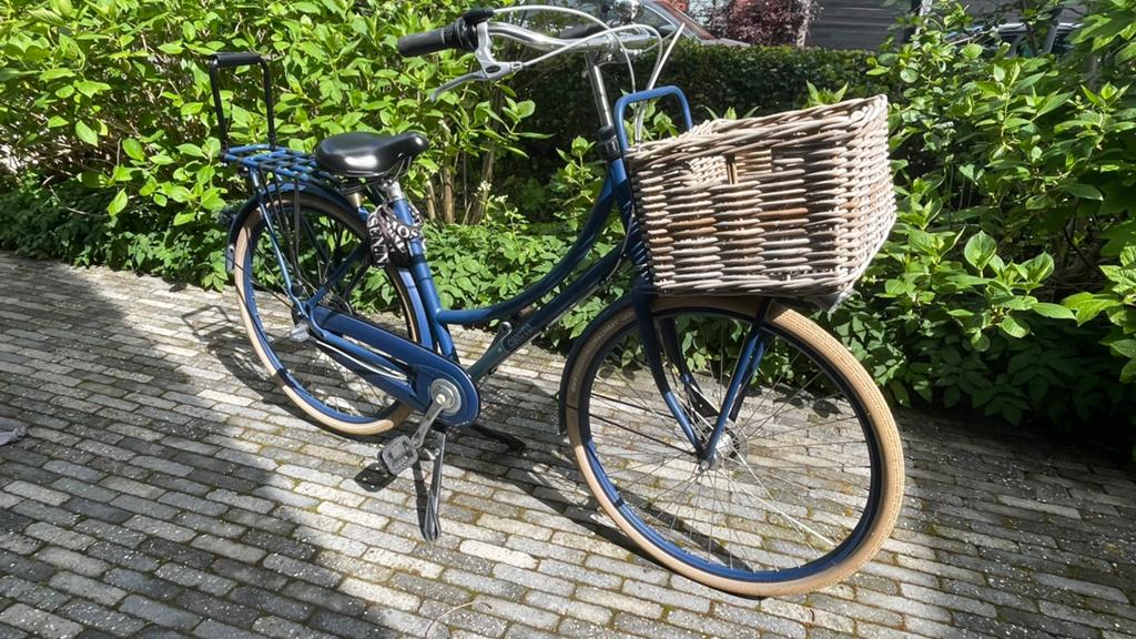 Dames fiets cortina, Gebruikt, 47 tot 50 cm, Versnellingen, Trommelrem