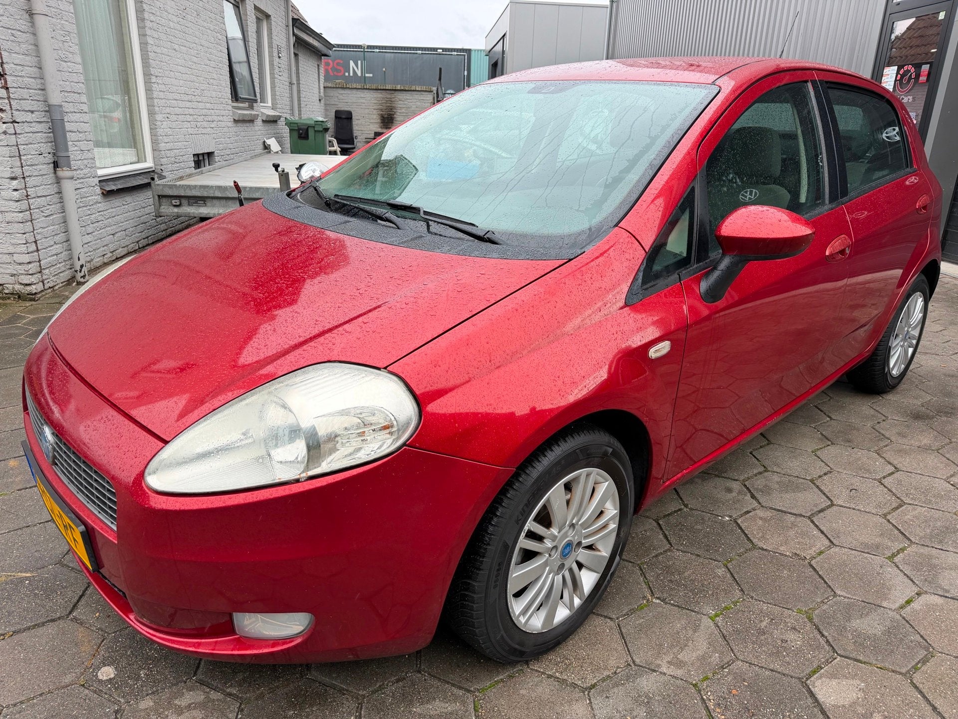 Fiat Grande Punto 1.4 Edizione Prima - New apk - Airco - Net, Voorwielaandrijving, Dealer onderhouden, Stof, Zwart