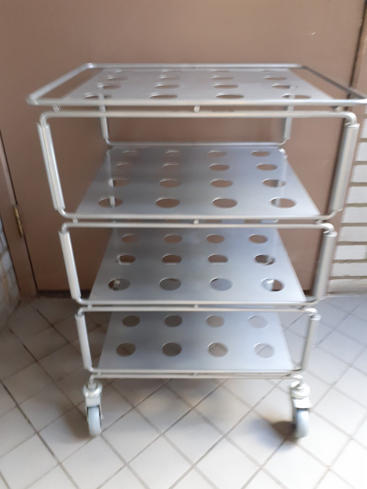 metalen trolley ikea, Ophalen, Gebruikt, Trolley, Metaal