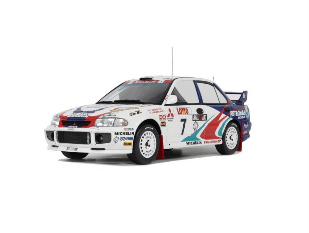 Mitsubishi Lancer Evo III Rally Australia '96 1/18 OTTO 475, Verzenden, Nieuw, Auto, OttOMobile