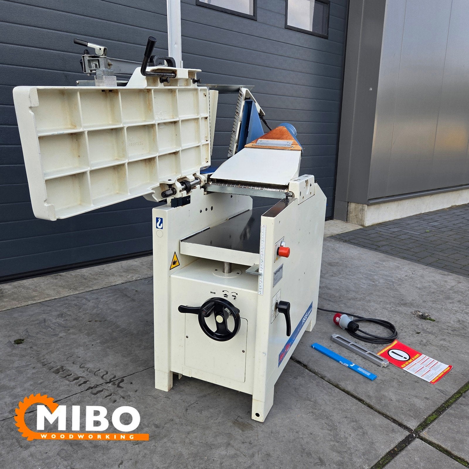 SCM Vlakenvandiktebank 350mm schaafbank ** 35cm, Doe-het-zelf en Verbouw, Ophalen of Verzenden, Zo goed als nieuw, Elektrisch