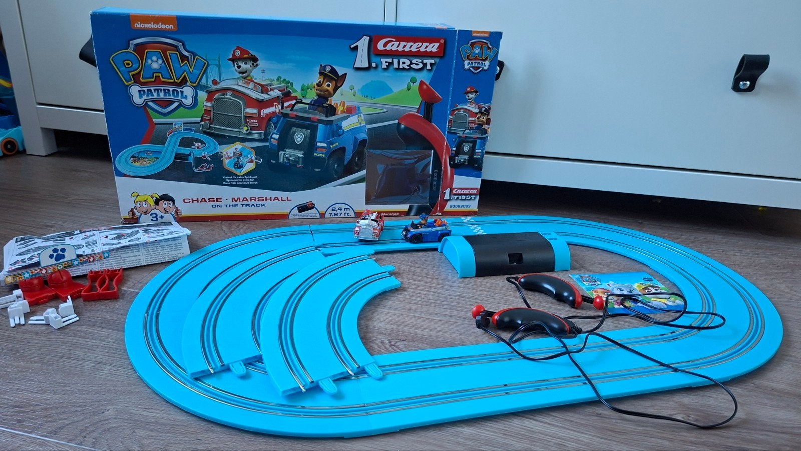Carrera Paw Patrol Race baan electrisch, Kinderen en Baby's, Ophalen, Zelf te bouwen, Carrera, Elektrisch