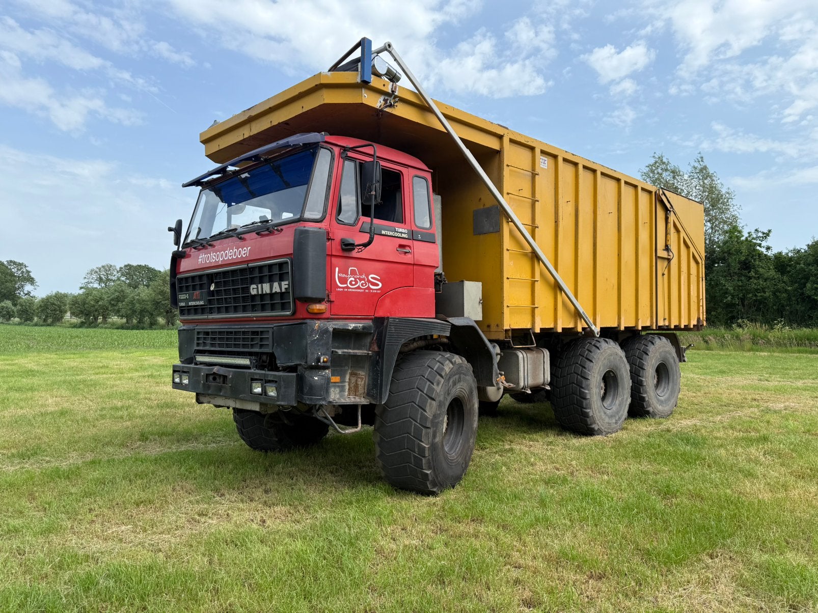 Ginaf 6x6 landbouw