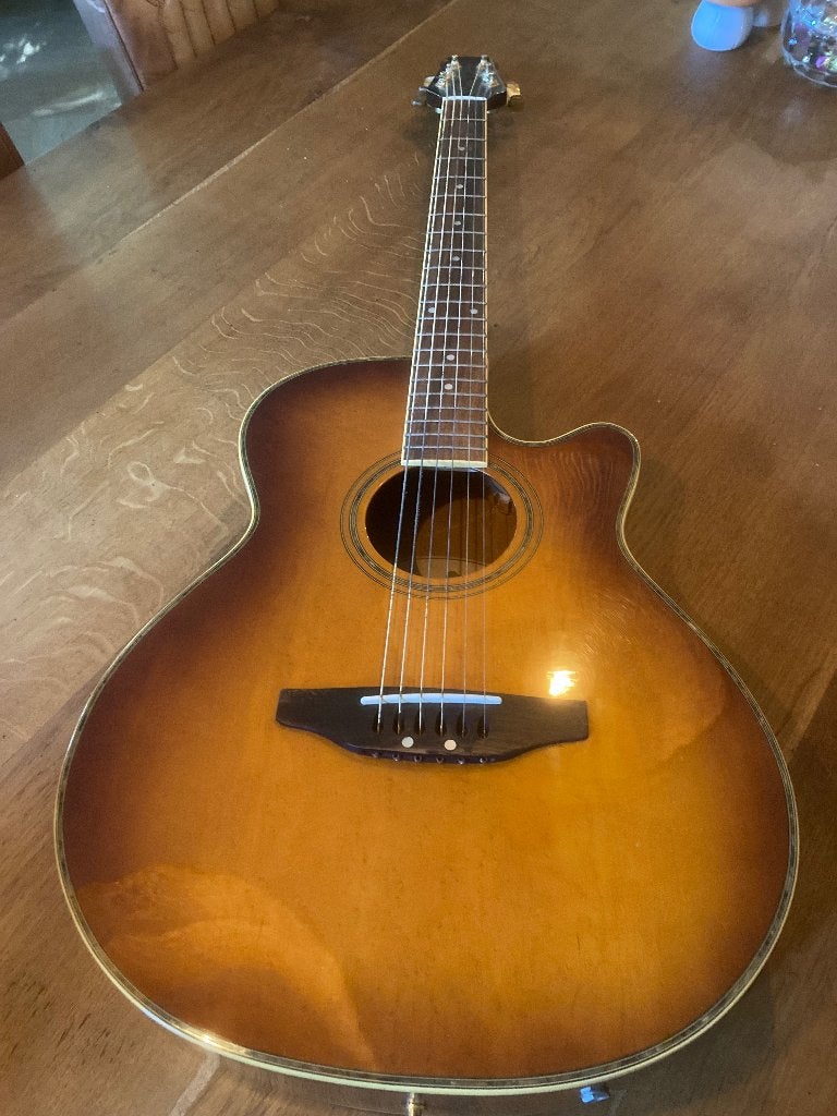 Gitaar Elektrisch-Akoestische Reed Man RM50-E, Ophalen, Gebruikt, Western- of Steelstringgitaar