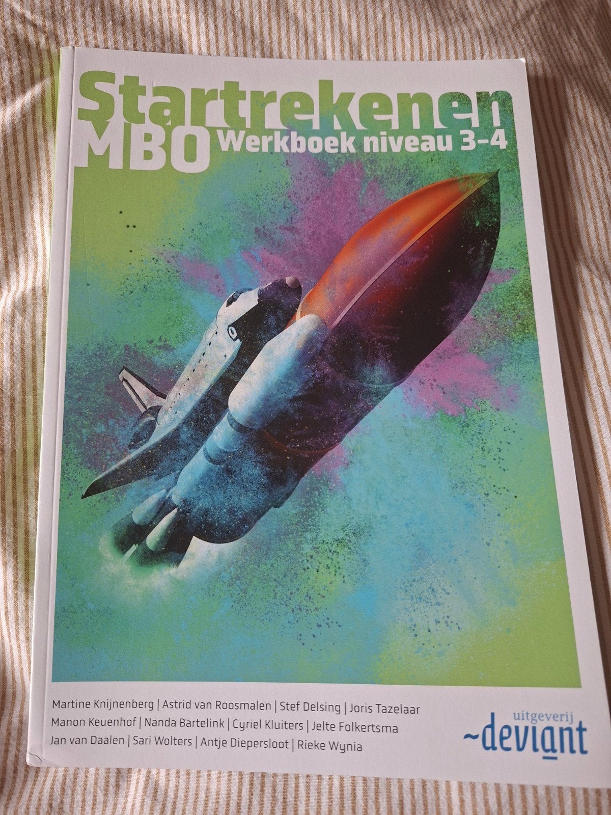 Studiereader Startrekenen MBO niv. 3-4 ECK, Jelte Folkertsma, Ophalen of Verzenden, Zo goed als nieuw, Nederlands