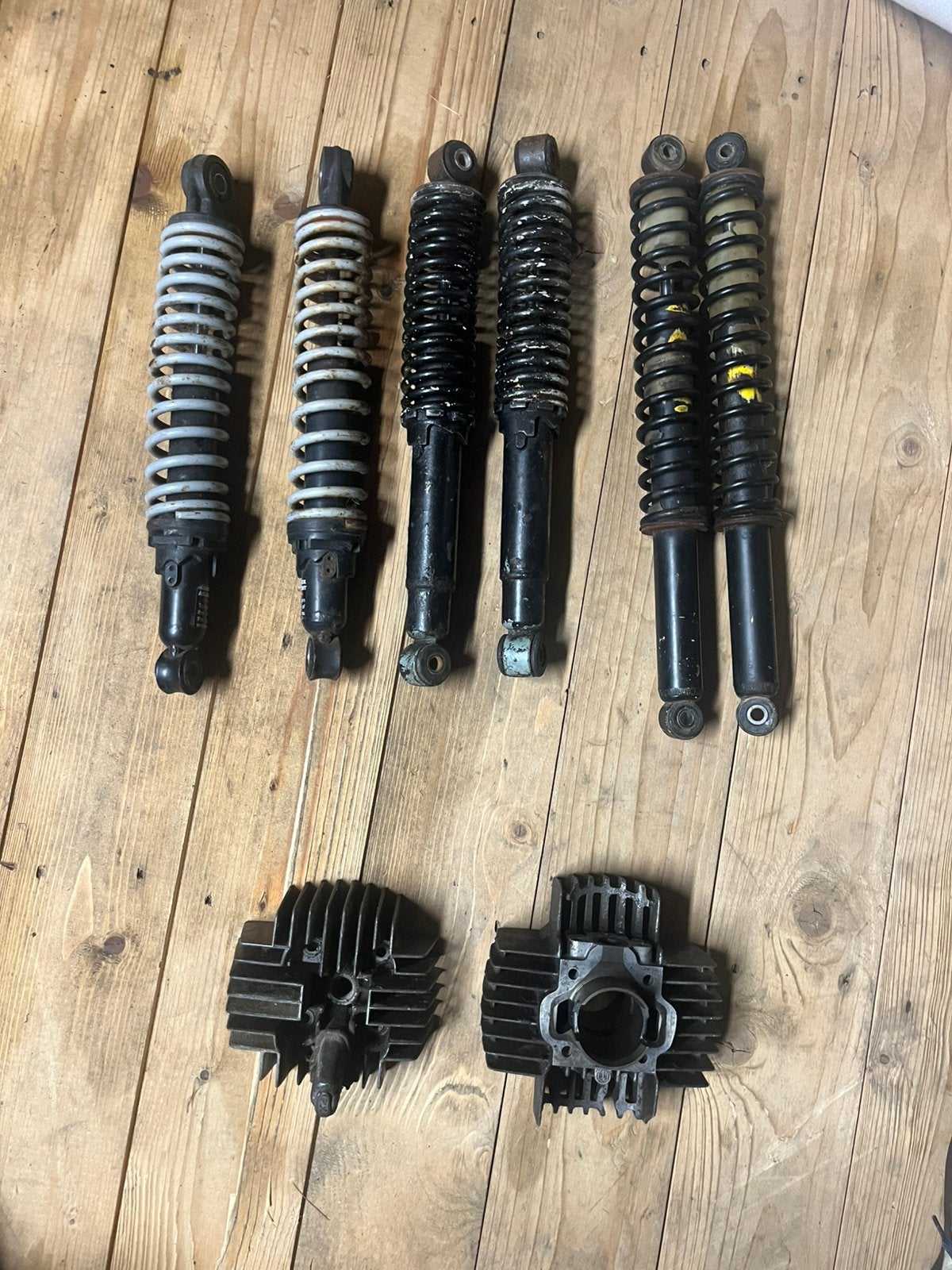 Puch cilinder (50cc) + schokbrekers, Ophalen of Verzenden, Zo goed als nieuw, Cilinder