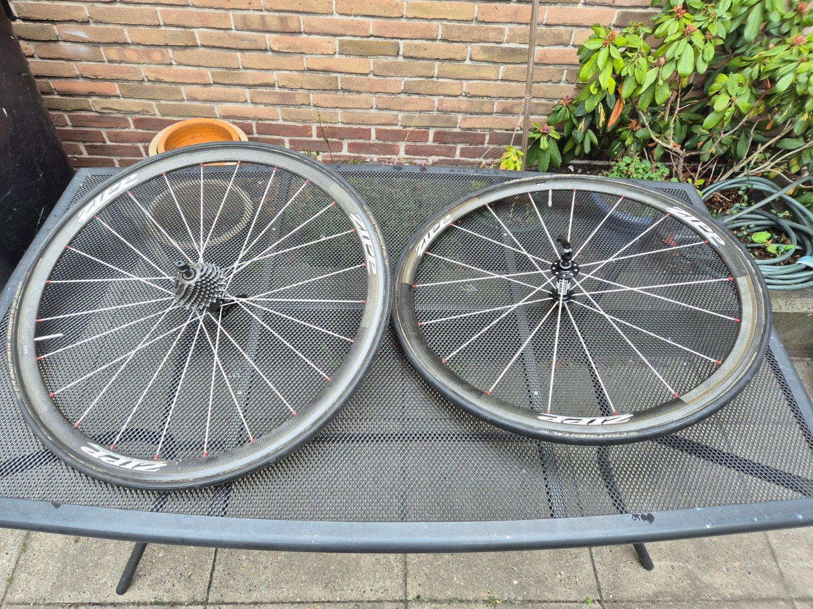 Zipp 202 Carbon Wielset - Gebruikt, Zipp, Gebruikt, Racefiets, Carbon