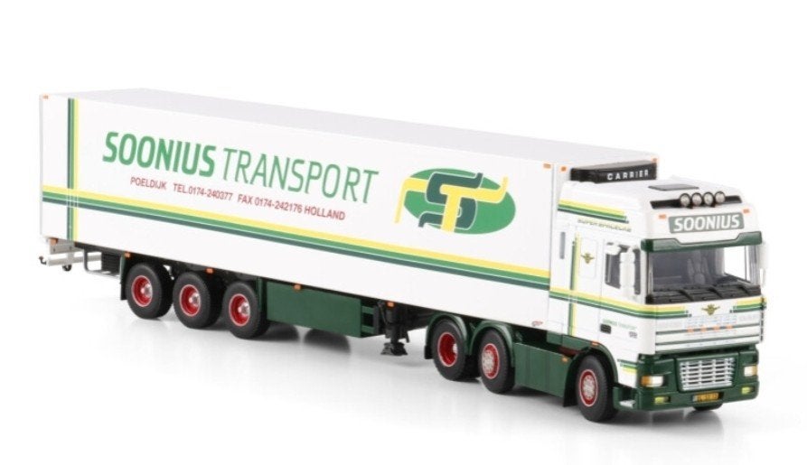 WSI DAF 95XF SUPER SPACE CAB + KOEL TRAILER - SOONIUS, Wsi, ., Nieuw, Ophalen of Verzenden