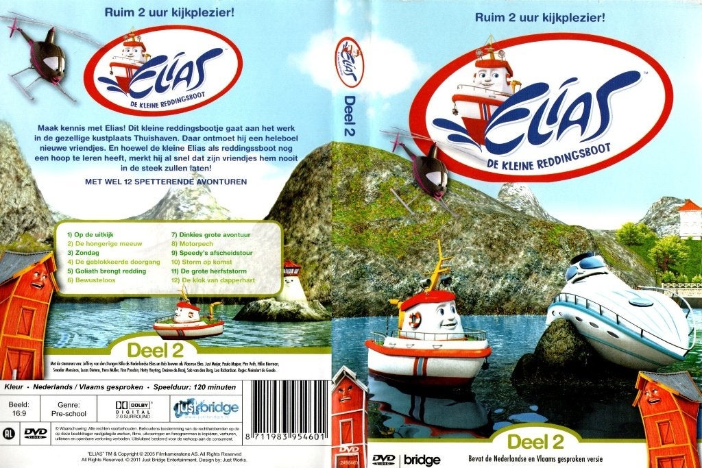 Elias de kleine reddingsboot, deel 2, Alle leeftijden, Ophalen of Verzenden, Zo goed als nieuw