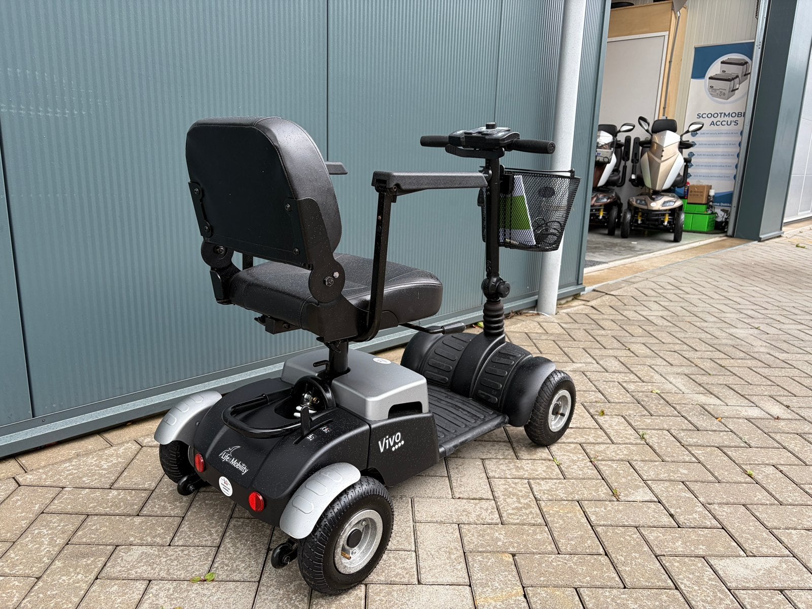 Opvouwbare scootmobiel Life&Mobility vivo 4, Diversen, Life and Mobility, 10 km/u of minder, Life, Ophalen of Verzenden