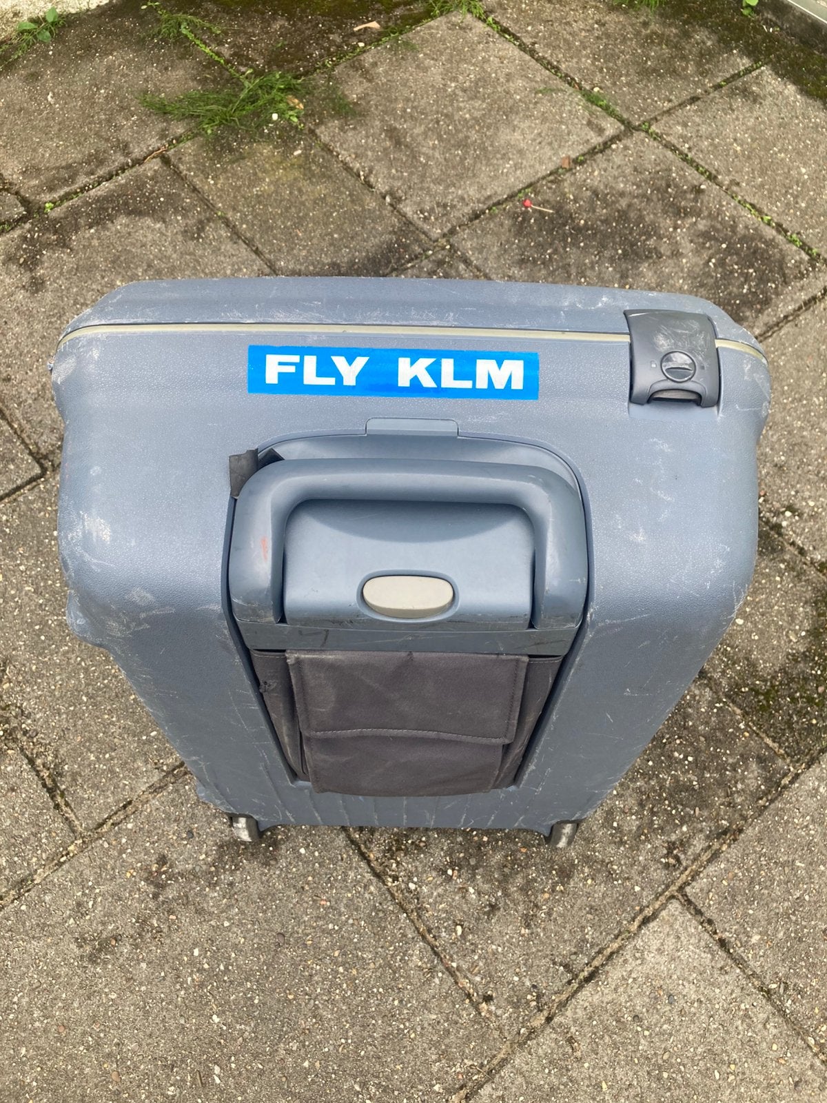 KLM Koffer, Sieraden, Tassen en Uiterlijk, Ophalen, Zo goed als nieuw, Overige materialen