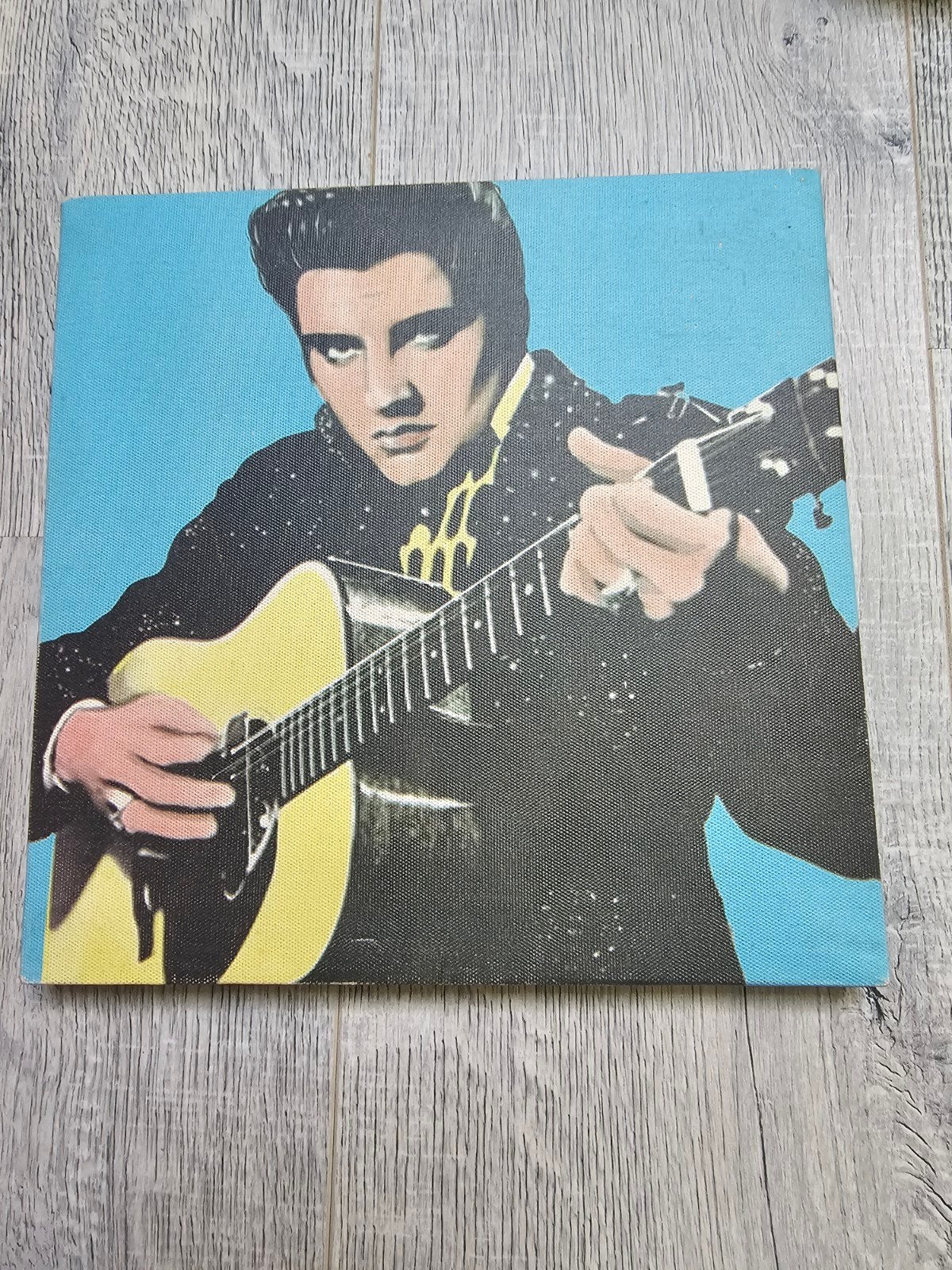 Elvis Presley Canvas Schilderij - Pop Art Stijl, Antiek en Kunst, Kunst | Schilderijen | Klassiek, Ophalen of Verzenden