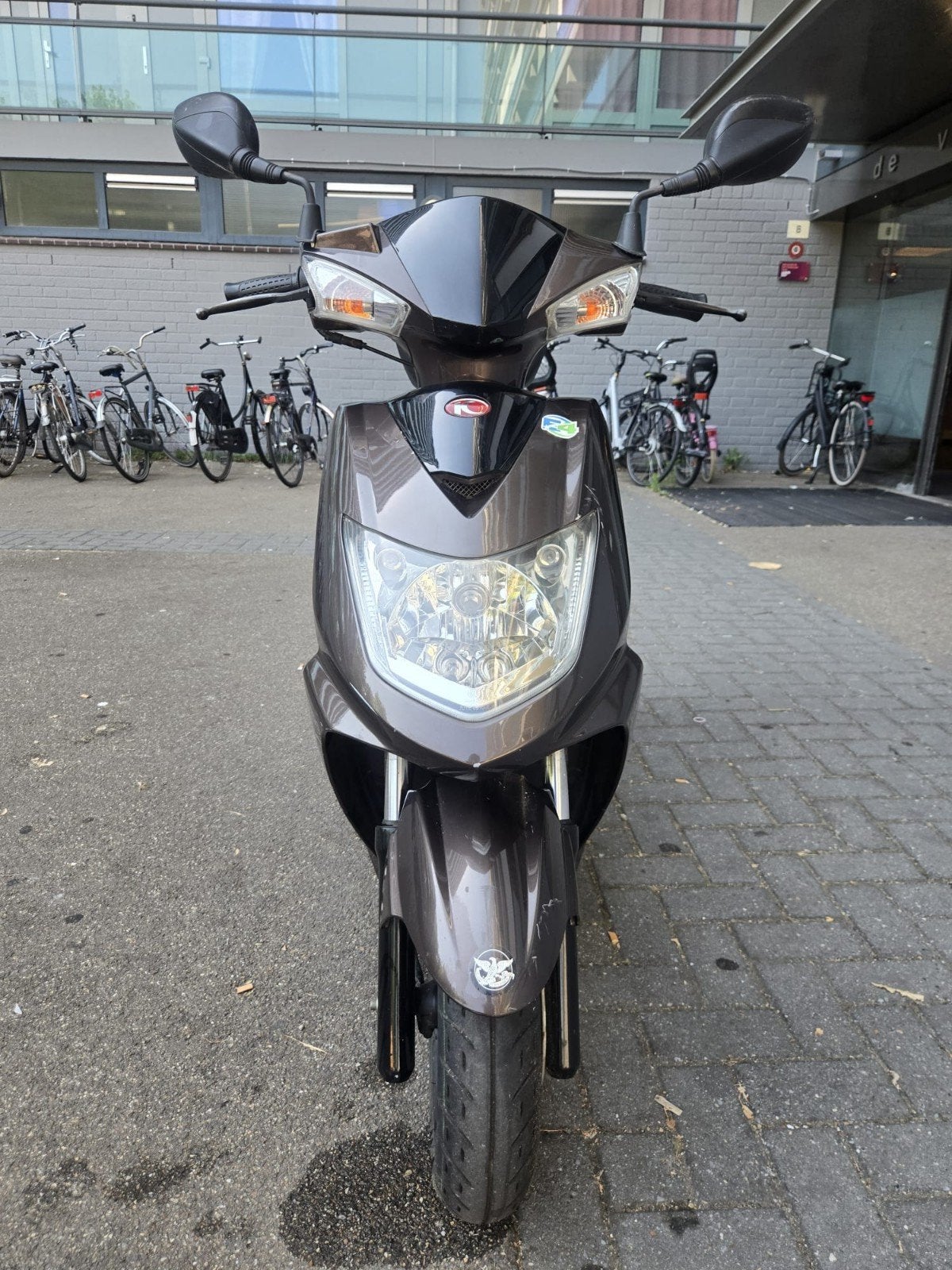 Kymco vp50 blauw kenteken, Fietsen en Brommers, Ophalen, Gebruikt, Benzine, Overige modellen
