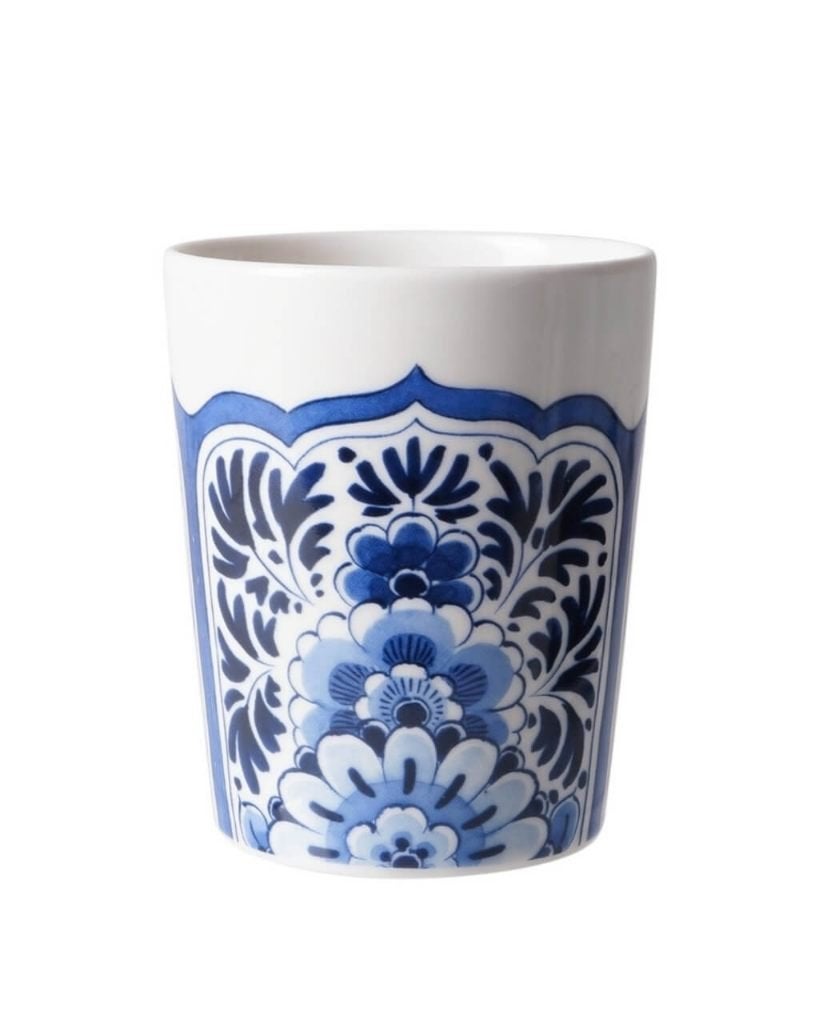 Heinen Delfts Blauw mok Rocaille Blauw Baroque 220 ml, Overige merken, Keramiek, Delftsblauw, Heinen Delfts Blauw