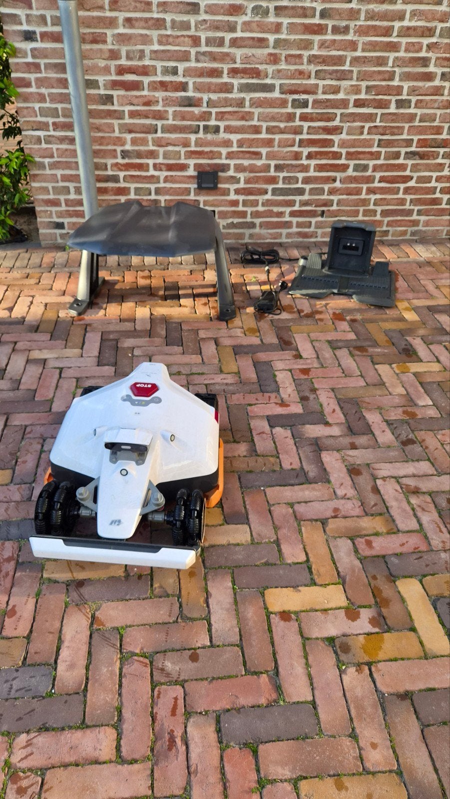 Mammotion Luba 2 AWD 5000 Robotmaaier + RTK antenne, Tuin en Terras, Cirkelmaaier, Gebruikt, Accu-grasmaaier, Mulchfunctie