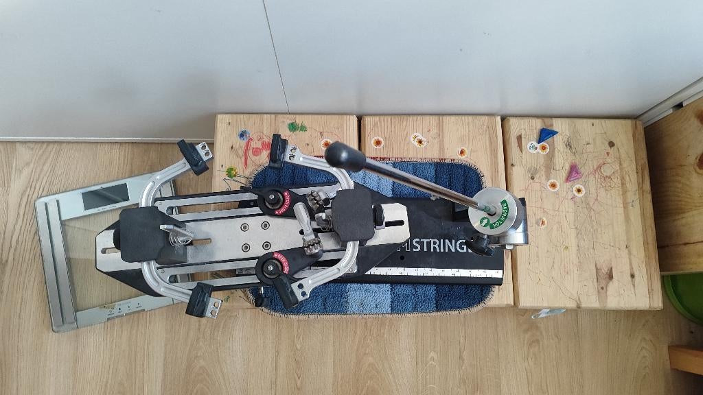 Badminton bespan machine "Premium Stringer Pro", Sport en Fitness, Ophalen, Zo goed als nieuw