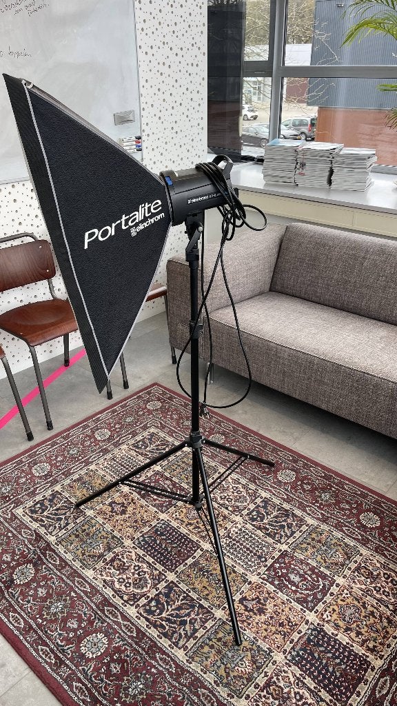 Studioflitsers - Elinchrom D-Lite 4 it -to go- set, Ophalen, Lamp of Flitsset, Gebruikt, Elinchrom