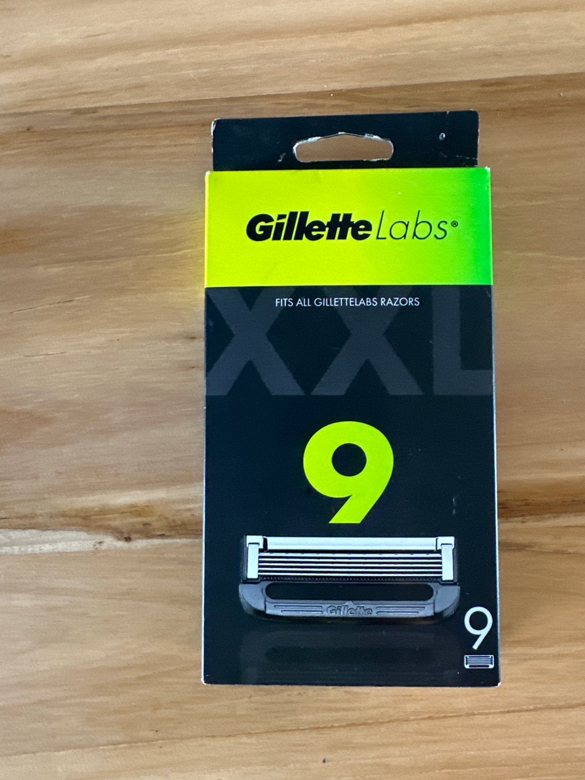 Gillette Labs Scheermesjes XXL 9 stuks, Ophalen of Verzenden, Nieuw, Overige typen