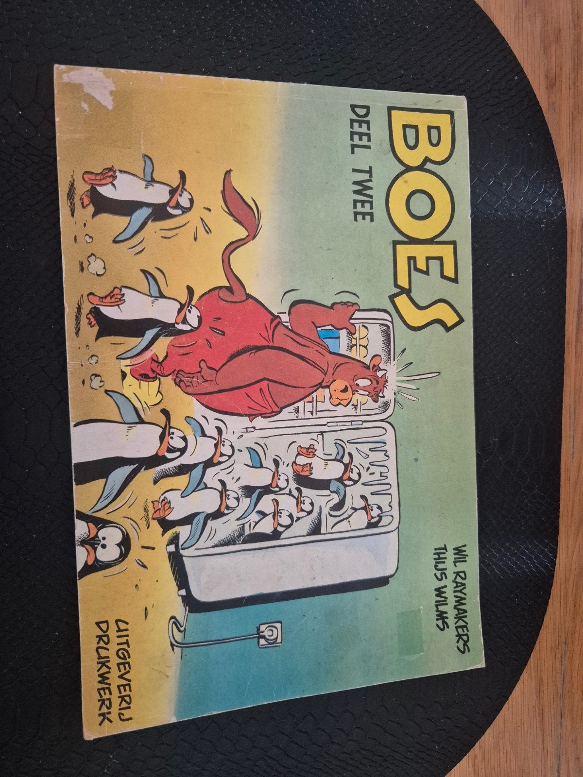 boes, Eén stripboek, Ophalen of Verzenden, Zo goed als nieuw, Wil raymakers