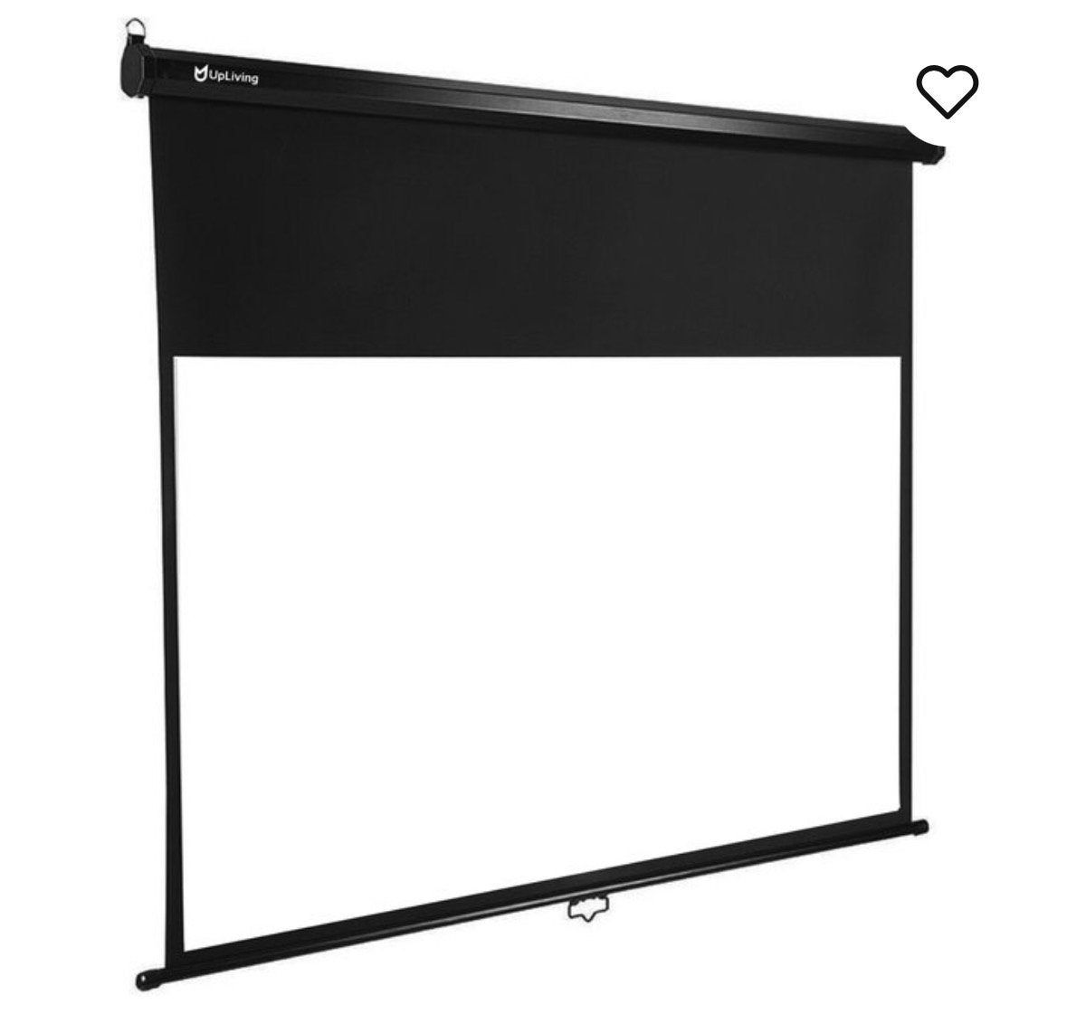 UpLiving Handmatig Projectorscherm | Zwart | 100 inch | 4:3, Ophalen, Zo goed als nieuw