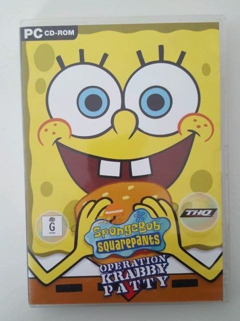 PC CD ROM SpongeBob operation Krabby Patty, Avontuur en Actie, 1 speler, Eén computer, Ophalen of Verzenden