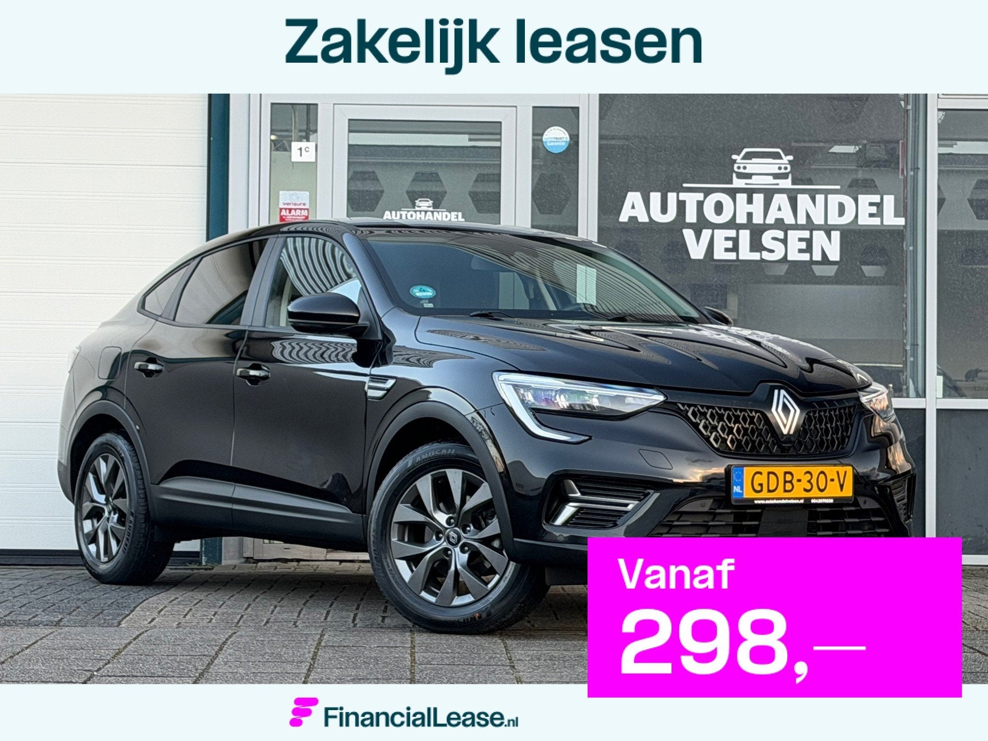 Renault Arkana 1.6 E-Tech full hybrid 145 evolution Camera A, Gebruikt, Euro 6, 4 cilinders, Zwart