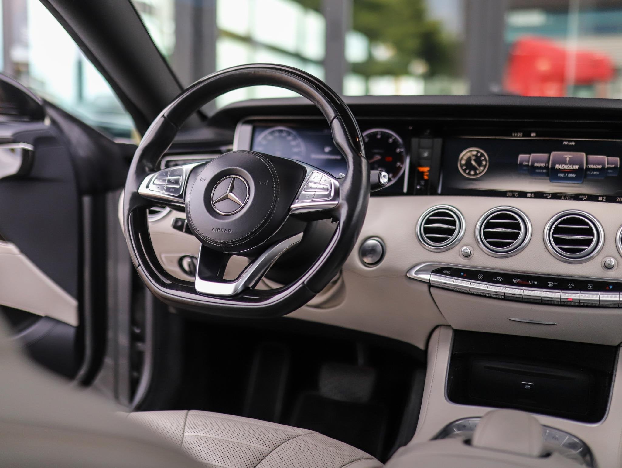 Mercedes-Benz S-klasse Coupé 500 4Matic | AMG | Leder | Pan, Gebruikt, 4 stoelen, 455 pk, Coupé