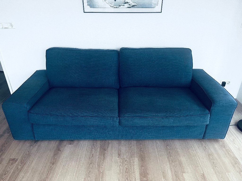 KIVIK 3-zitsbank, Ophalen, Driepersoons, Zo goed als nieuw, 200 tot 250 cm