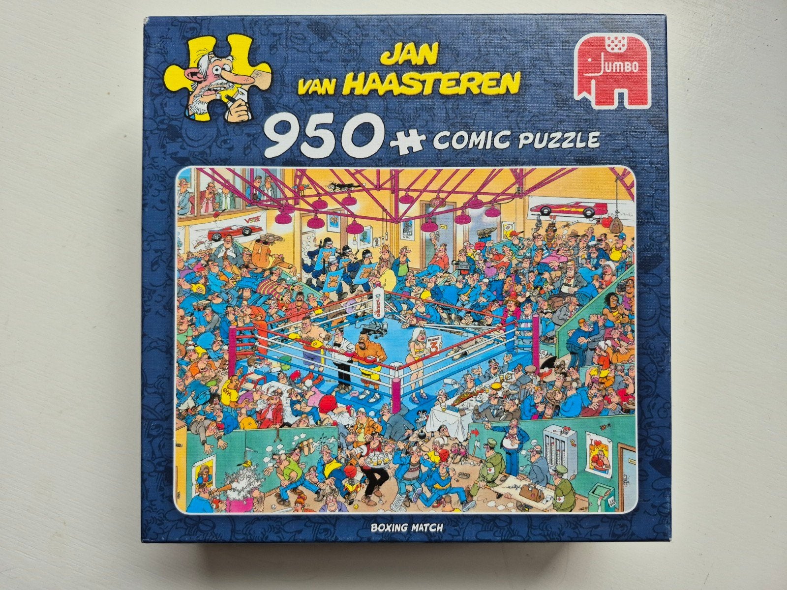 Jumbo puzzel. Jan van Haasteren. 950 stukjes. Compleet., Ophalen, 500 t/m 1500 stukjes, Zo goed als nieuw