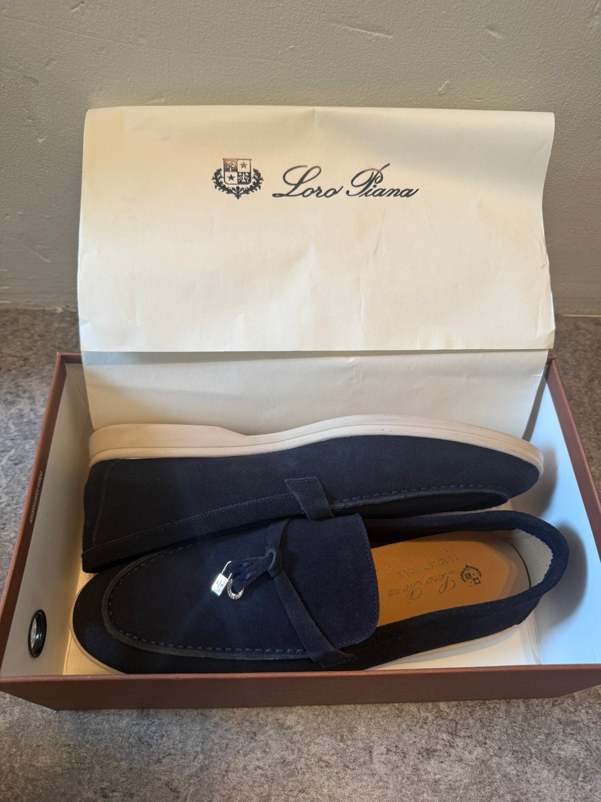 Loro piana’s, Kleding | Heren, Schoenen, Loafers, Blauw, Nieuw, Ophalen of Verzenden