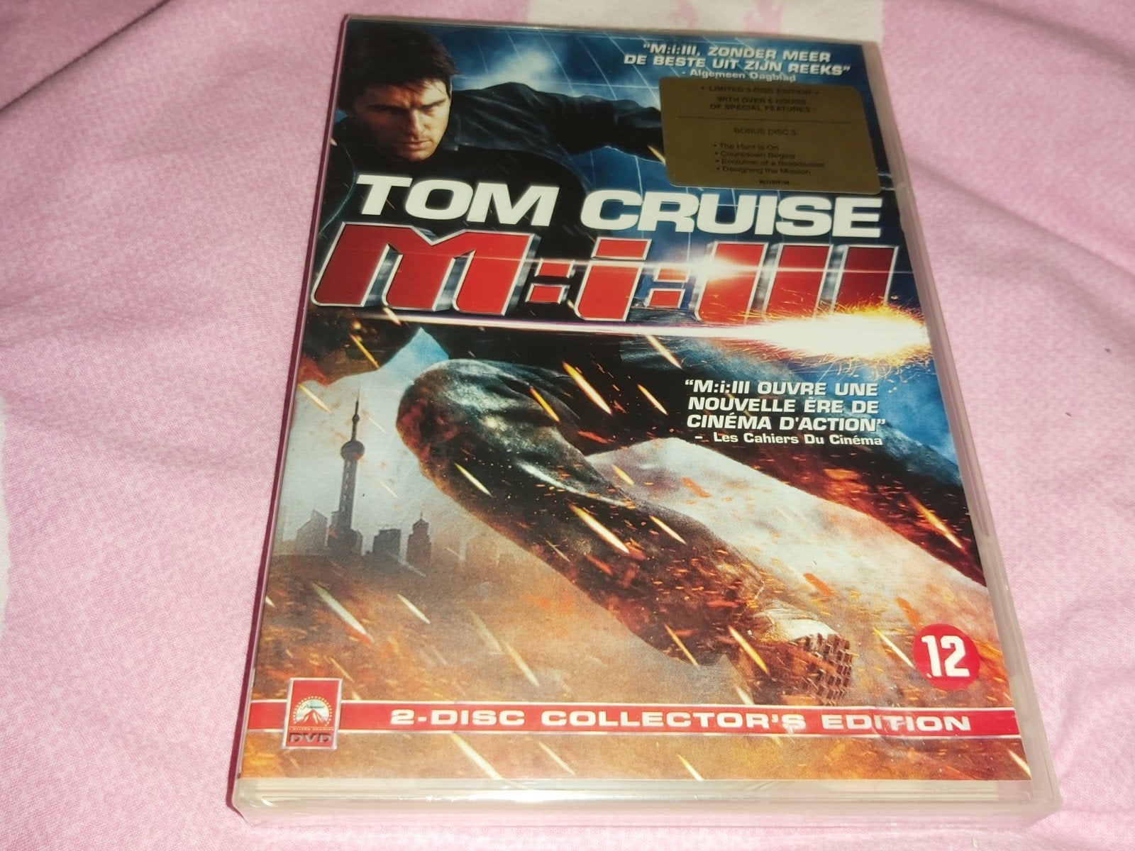 Tom Cruise. M:i:lll. - 2 Dvd's. Nieuw In Verpakking., Nederlands, Actie, Ophalen of Verzenden, Frans