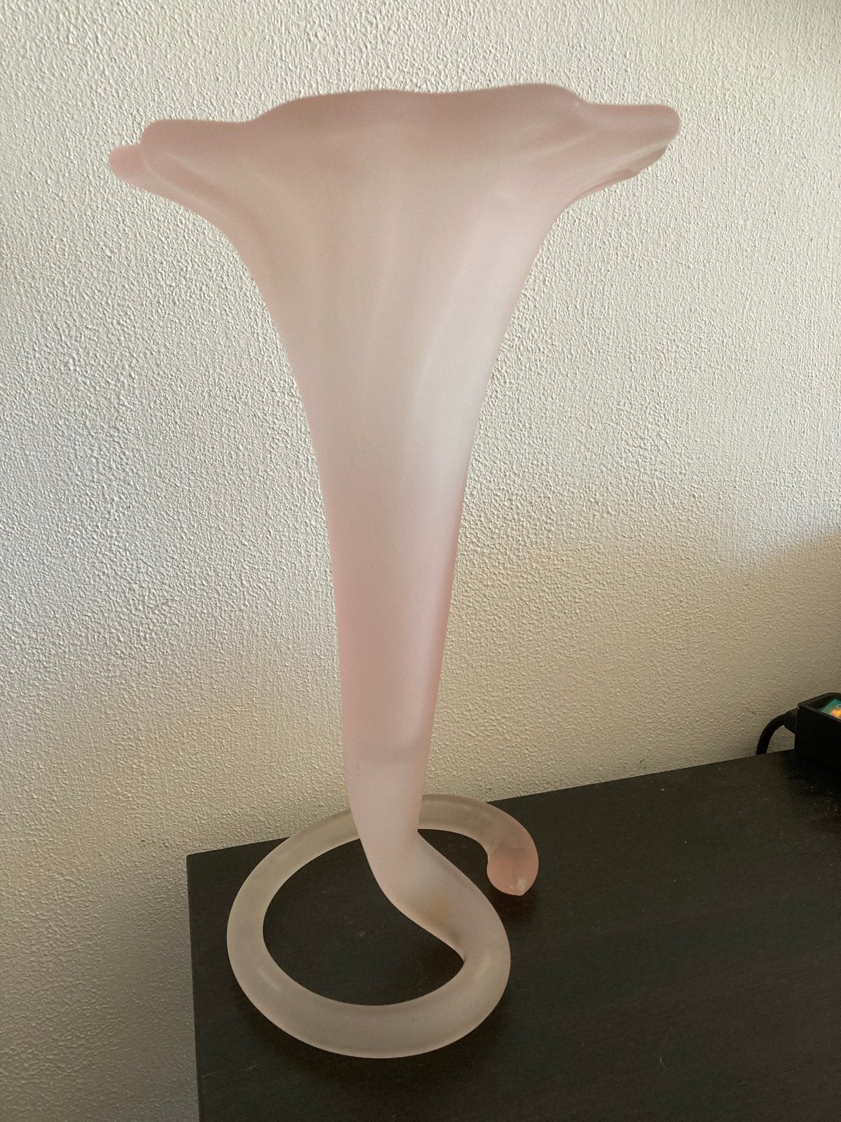 Vintage Matroze Lelie Trompetvaas Jaren '70 - 40cm Hoog, Antiek en Kunst, Ophalen