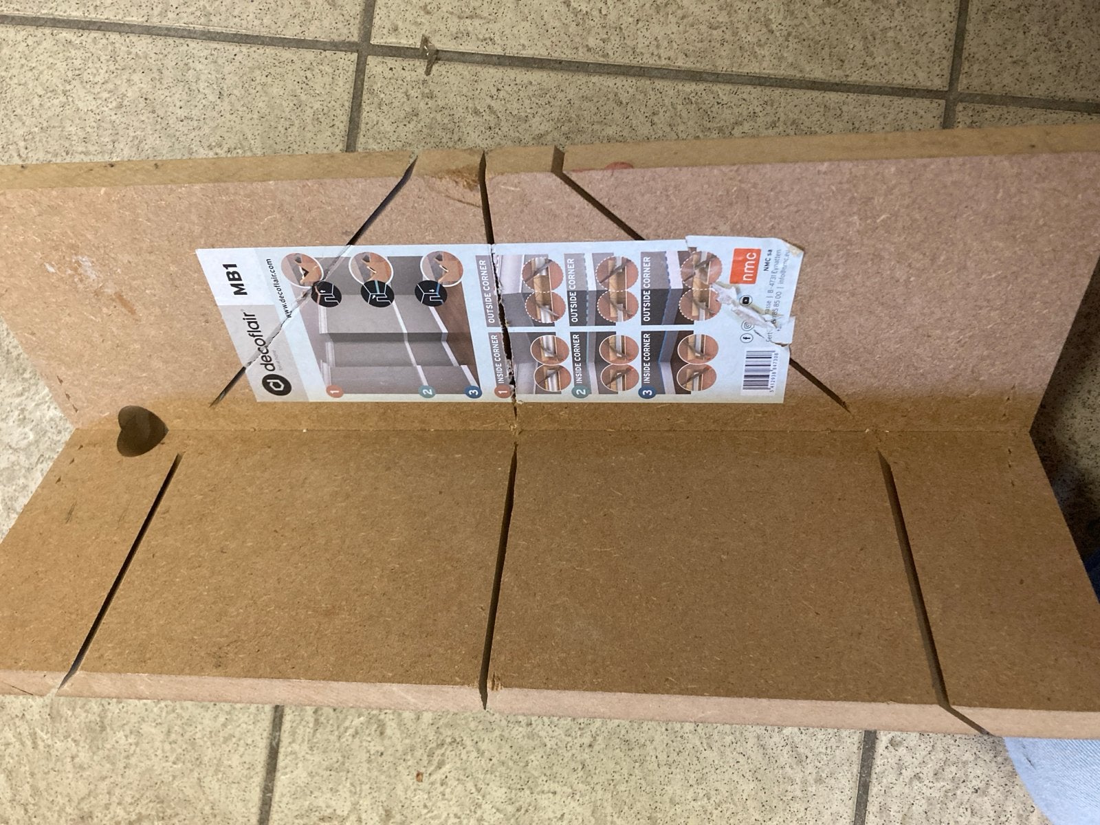 Decoflair MB1 verstekbak - Gebruikt, Ophalen of Verzenden, Gebruikt, Overige typen, Overige merken