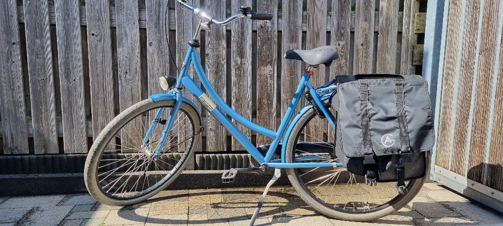 fiets, damesfiets, stadsfiets, relaxte zit, 3 versnellingen, Fietsen en Brommers, Fietsen | Dames | Damesfietsen, Terugtraprem