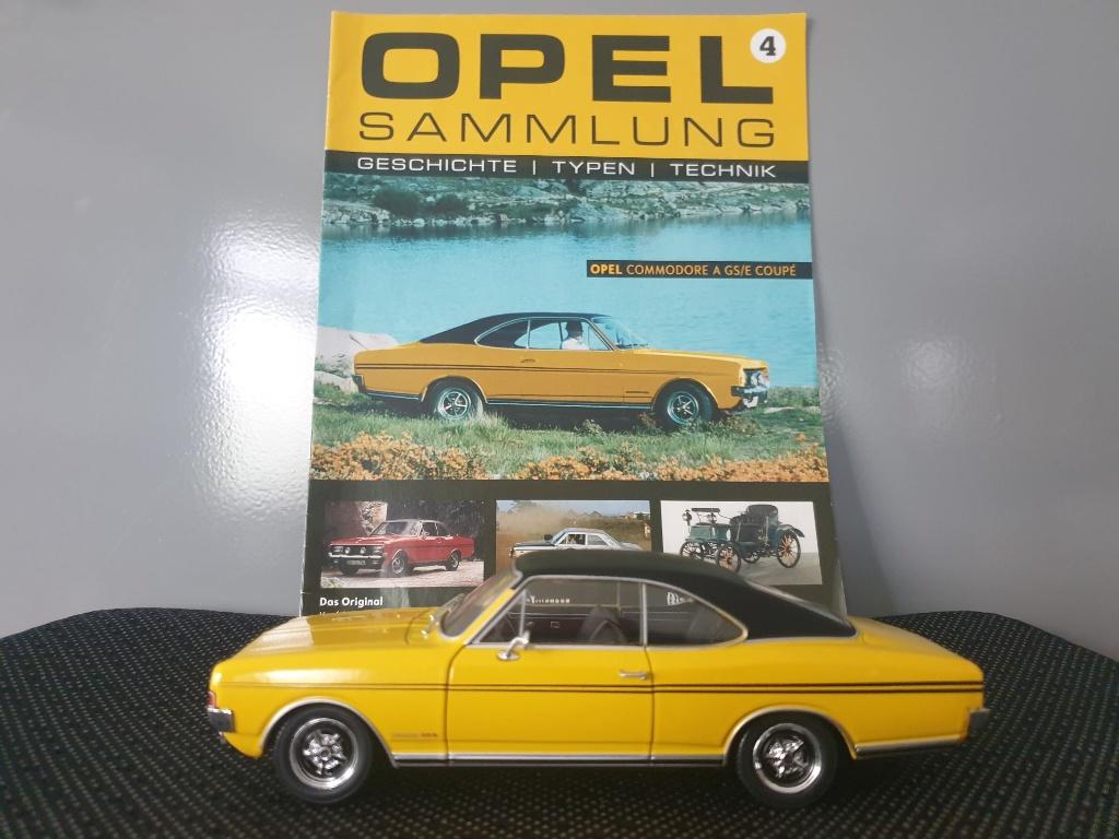 Opel Commodore A GS/E 1:24 Hachette Opel Sammlung, Ophalen of Verzenden, Nieuw, Auto, Overige merken