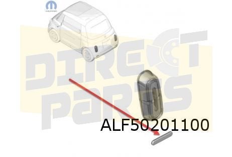 Fiat Topolino (O2) reflector Links/Rechts Origineel! 9859855
